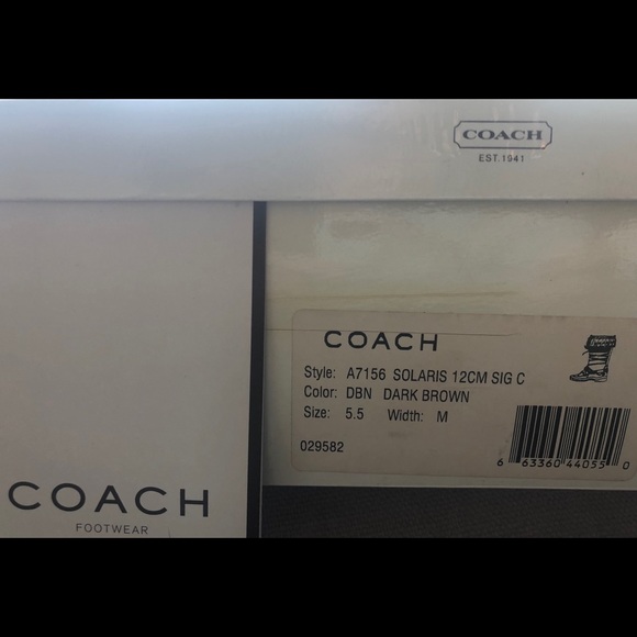 COACH Solaris Rabbit Fur-trimmed snow boots ⛄️ ⛄️ - Picture 6 of 7